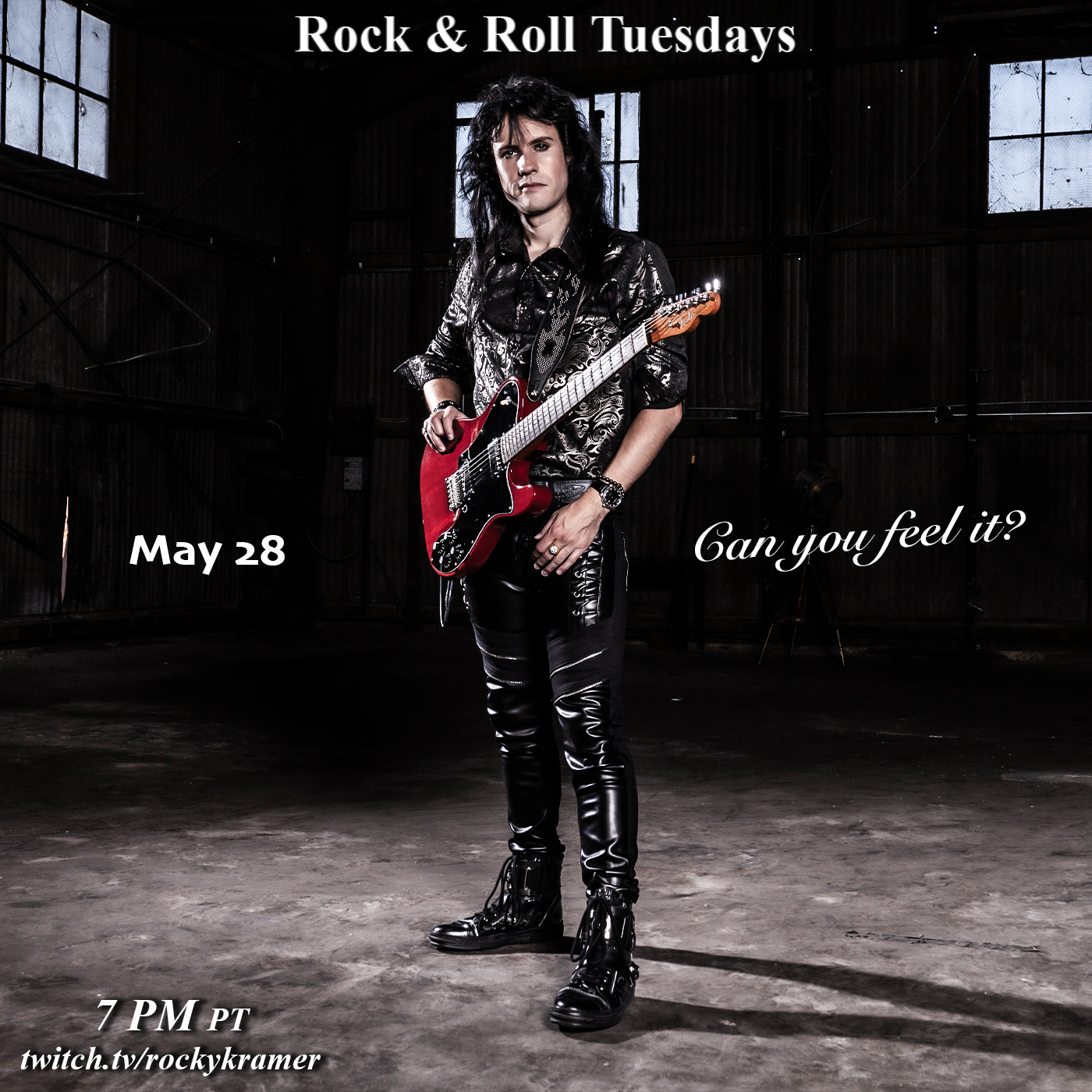 Rocky Kramer’s Rock & Roll Tuesdays Presents “We Built This City” On Tuesday May 21st, 2024, 7 PM PT on Twitch