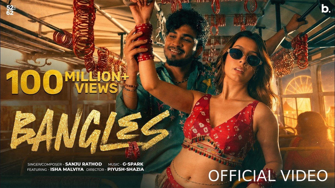Bangles (Official #Video) Sanju Rathod Ft. Isha Malviya | G-Spark | #Marathi Pop 2026 | बांगडी