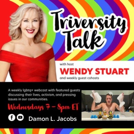 Wendy Stuart Presents TriVersity Talk! Wednesday, October 14th, 2025 At 7 PM ET With Featured Guest Damon L. Jacobs Wendy Stuart Presents TriVersity Talk! Wednesday, October 14th, 2025 At 7 PM ET With Featured Guest Damon L. Jacobs